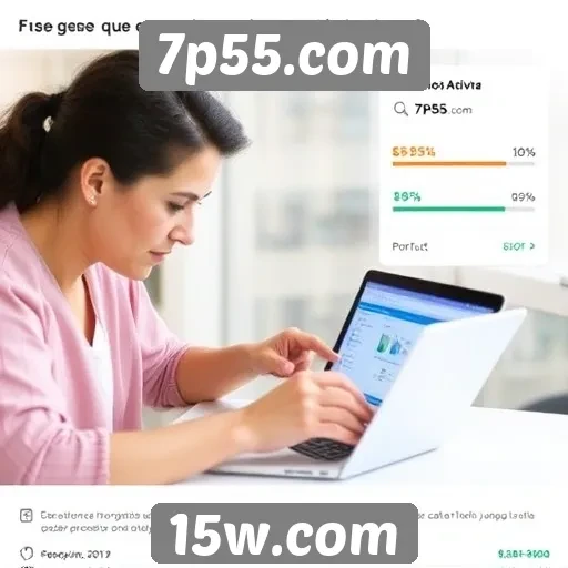 Dados sobre usuários ativos no 7p55.com