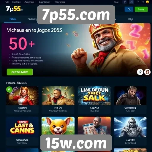 Comparativo entre 7p55.com e outros sites de jogos