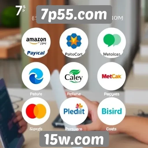 Avaliação dos métodos de pagamento oferecidos no 7p55.com