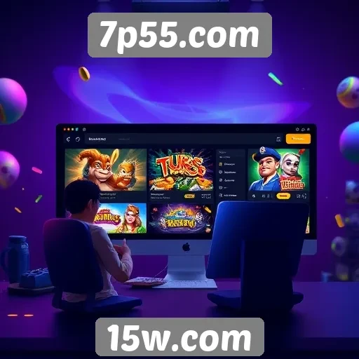 Experiência de usuário no site 7p55.com